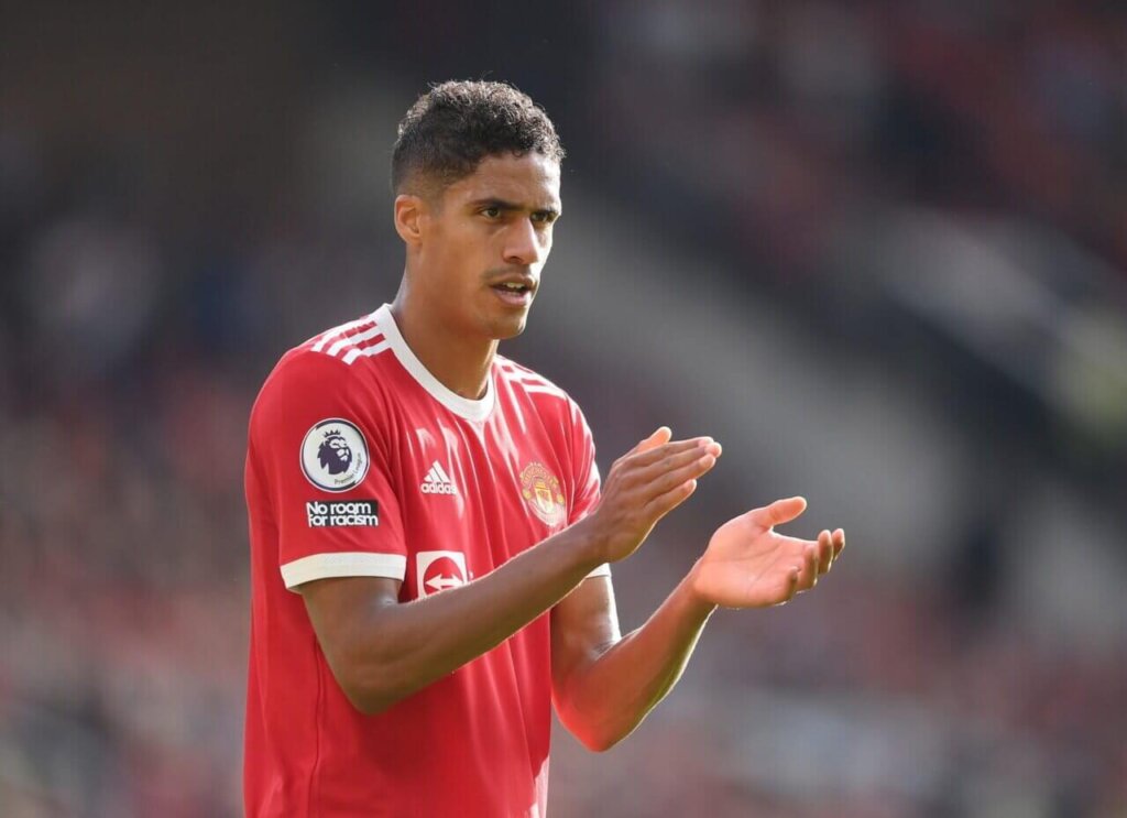 Raphaël Varane heureux à Manchester United