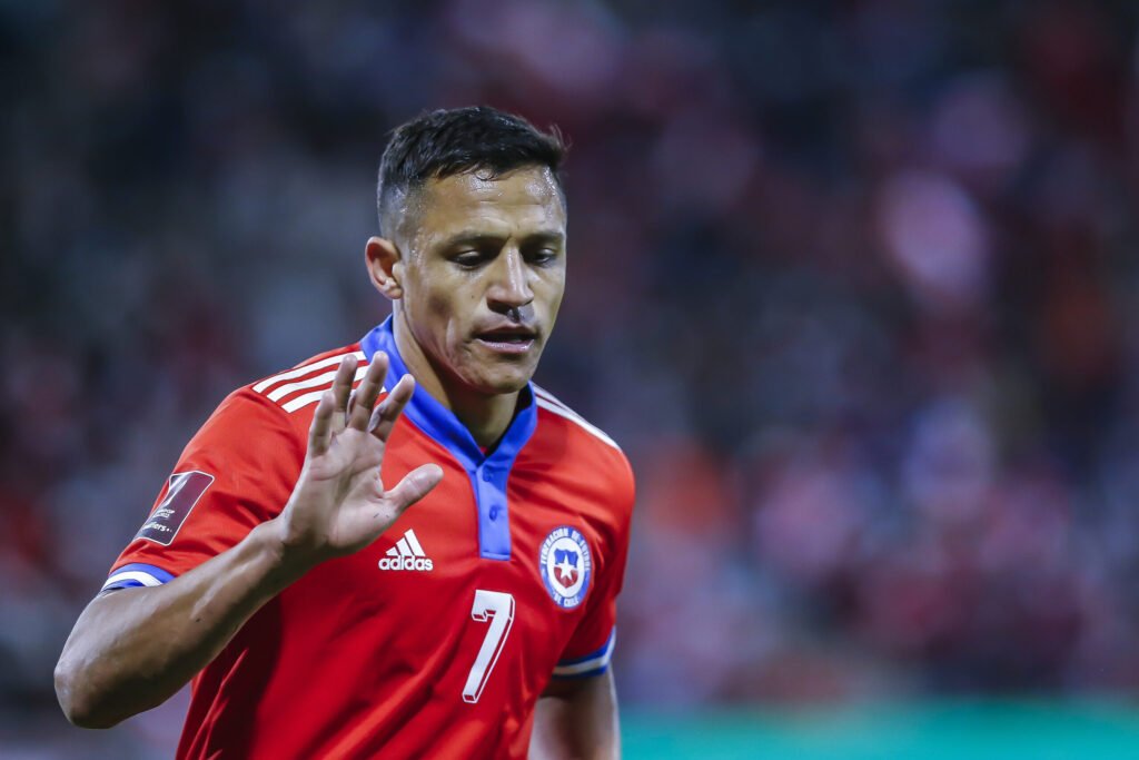 Alexis Sanchez sous le maillot du Chili