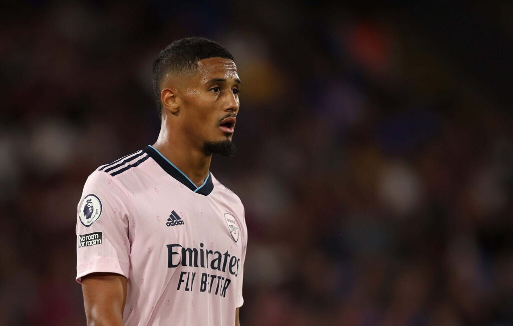 William Saliba sous le maillot d'Arsenal