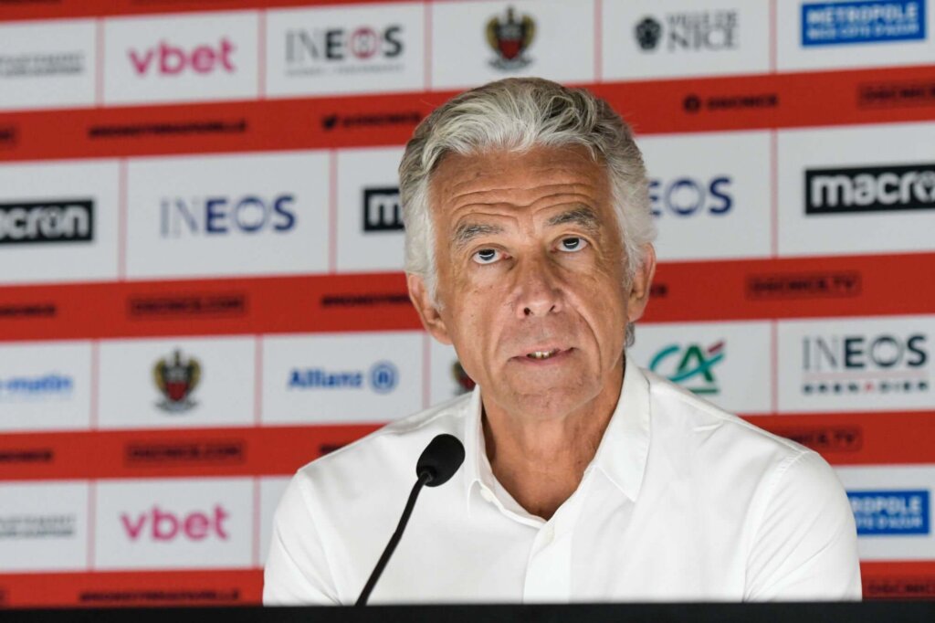 Jean-Pierre Rivère, le président de l'OGC Nice