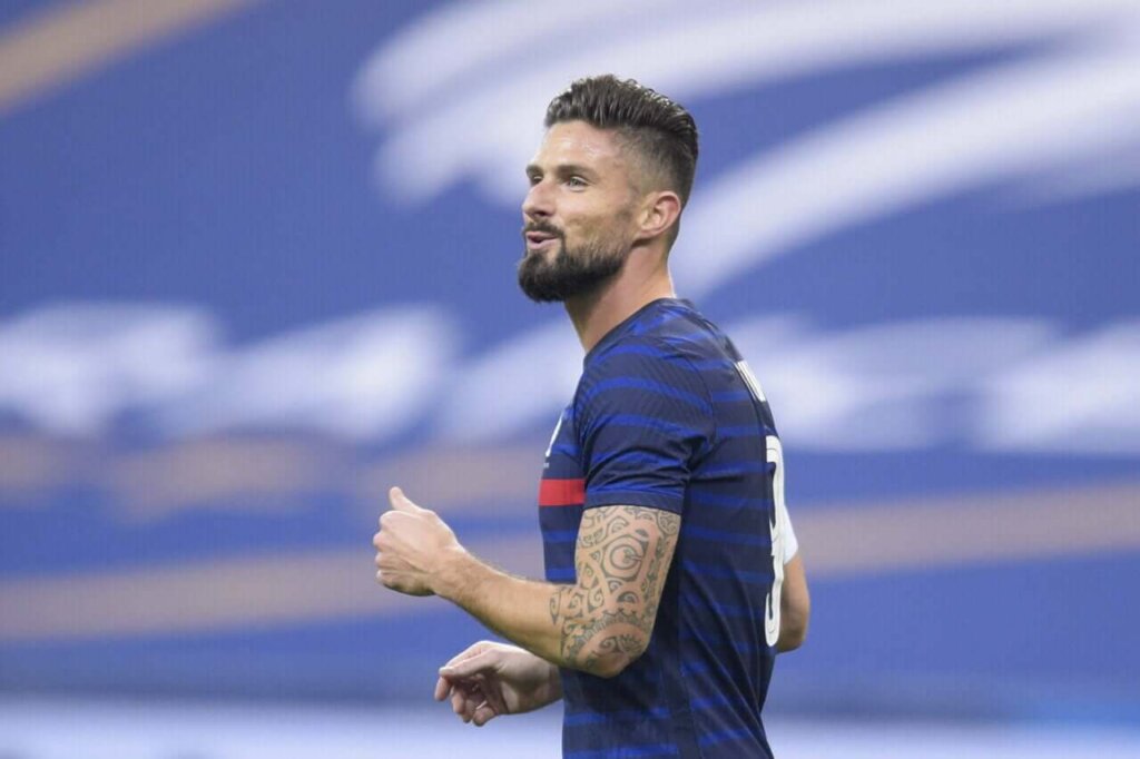 Olivier Giroud espère jouer la Coupe du Monde au Qatar