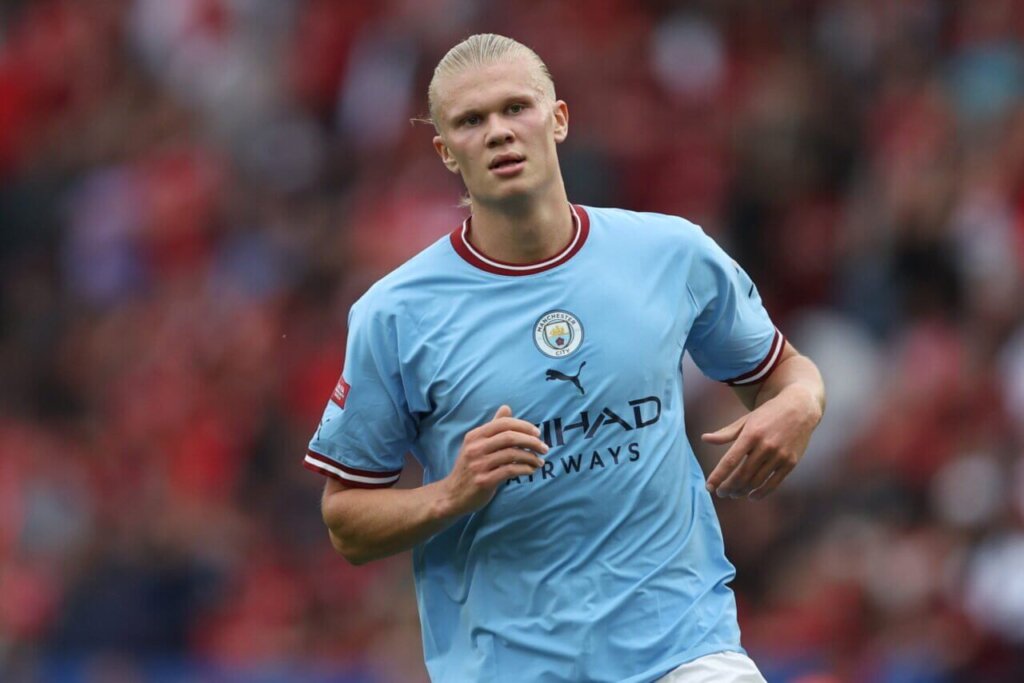 Erling Haaland vers Manchester City