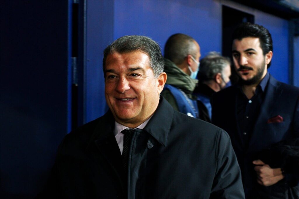 Joan Laporta, président du FC Barcelone