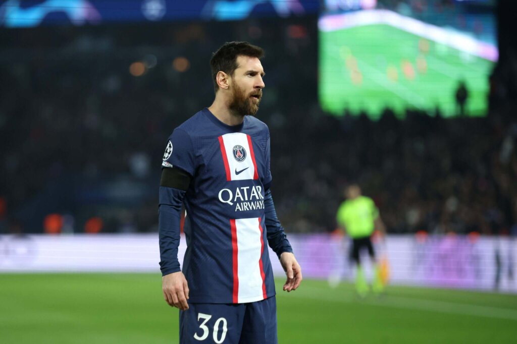 Lionel Messi sous les couleurs du PSG