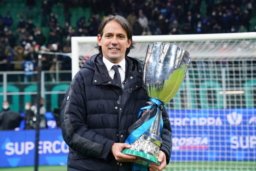 Simone Inzaghi, coach de l'Inter Milan