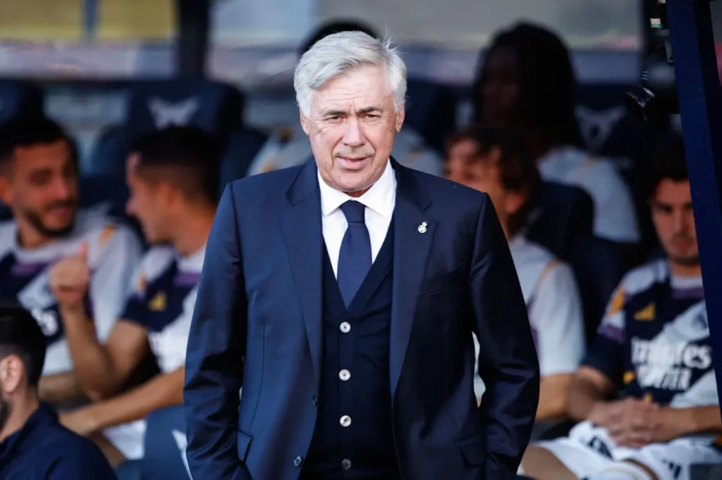 Carlo Ancelotti heureux de la victoire du Real Madrid