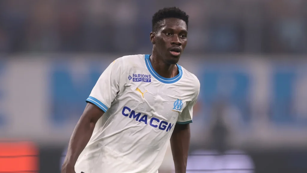 Ismaila Sarr très déçu après la défaite de l'om