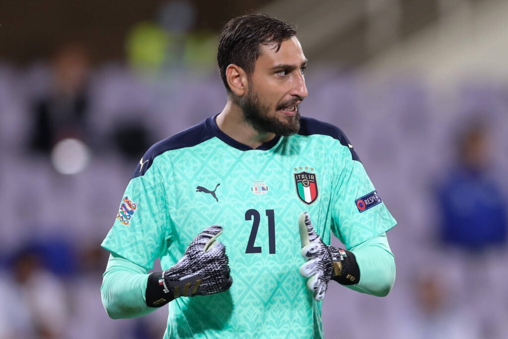 Gianluigi Donnarumma le gardien de l'Italie et du PSG