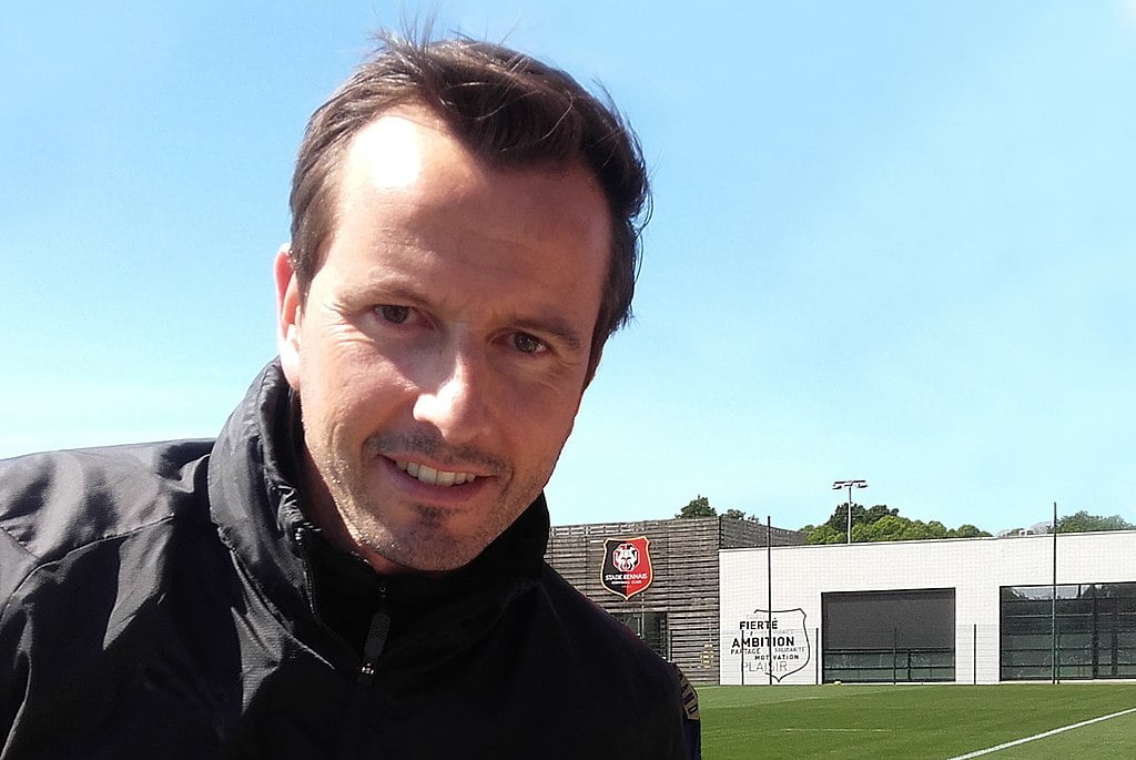 Julien Stéphan, l'entraineur du Stade Rennais