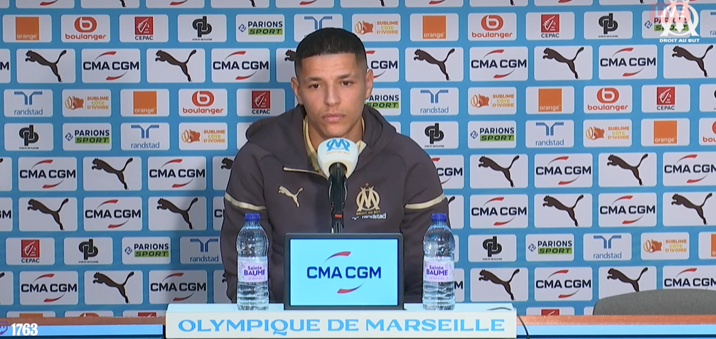 Amine Harit joueur de l'OM