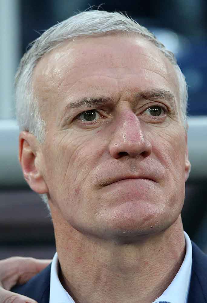 Didier Deschamps, sélectionneur de l'équipe de France