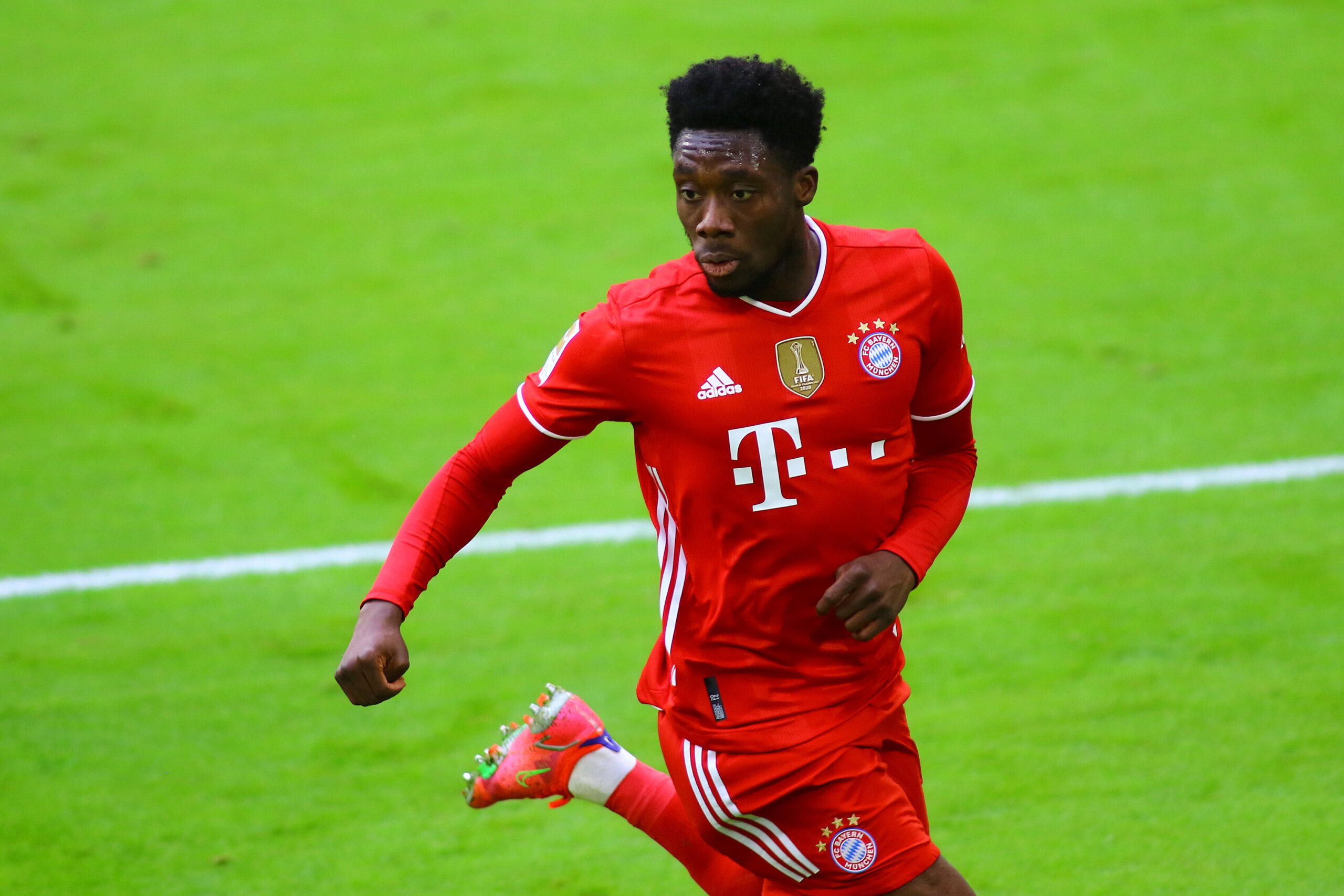 Alphonse Davies, joueur du Bayern Munich