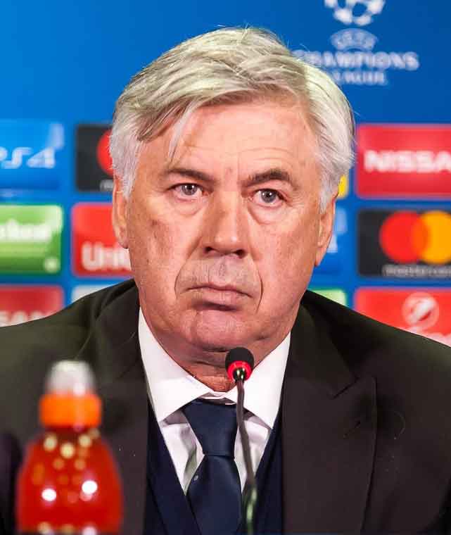 Carlo Ancelotti, coach du Real Madrid