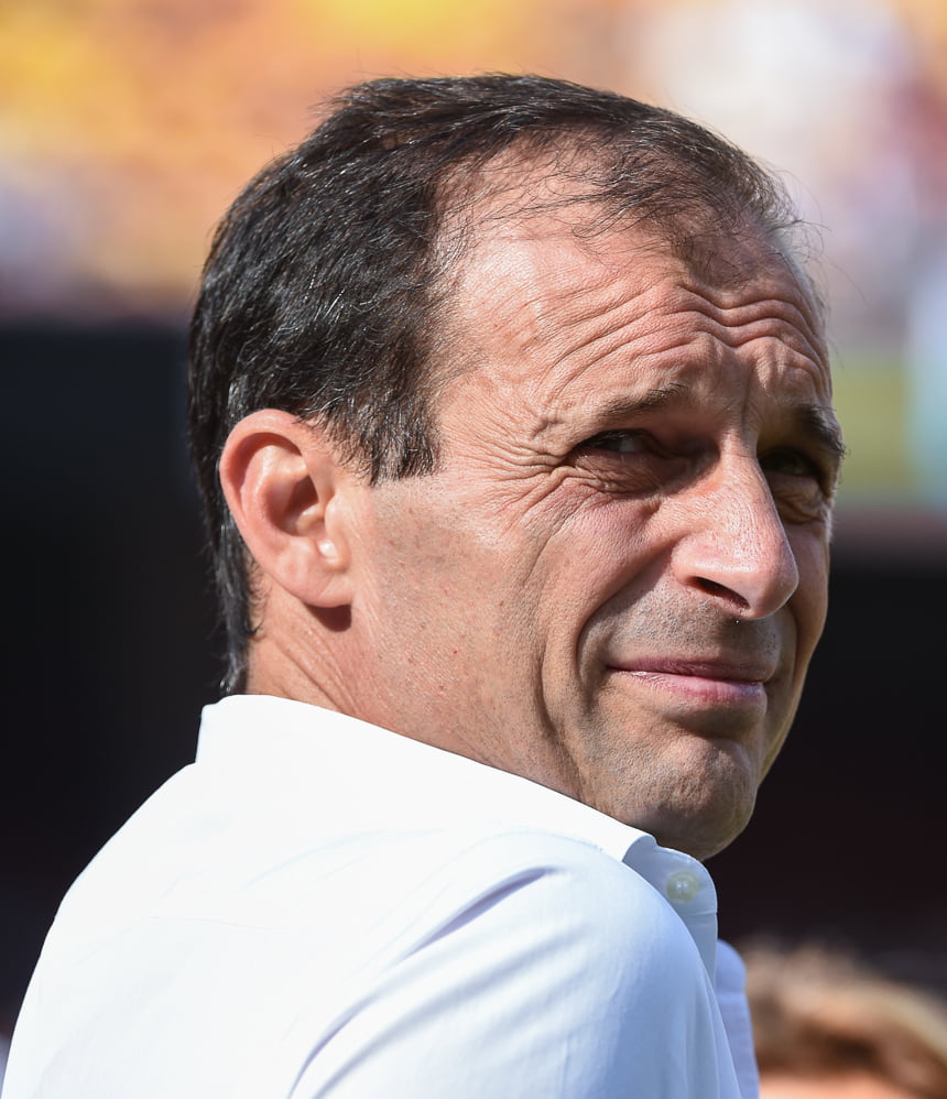 Massimiliano Allegri, entraineur de la Juventus de Turin en Série A