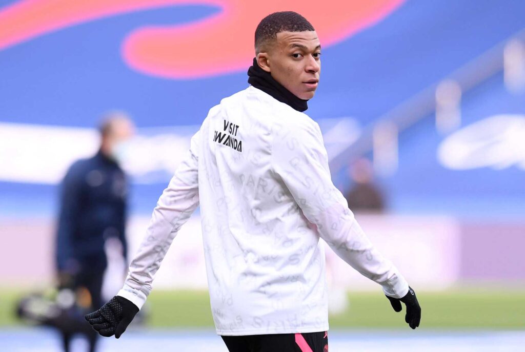 Kylian Mbappé, attaquant du PSG