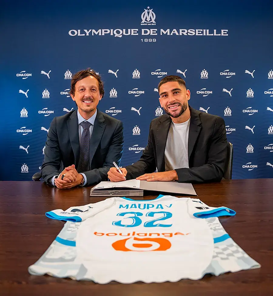 Neal Maupay débarque à l'OM