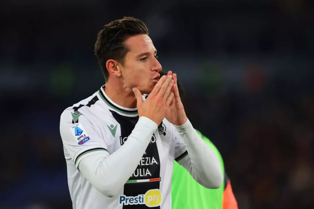 Florian Thauvin, joueur de l'Udinese