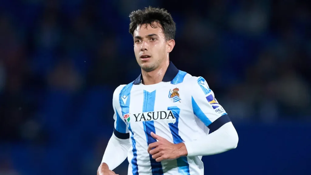 Martin Zubimendi, milieu de terrain de la Real Sociedad