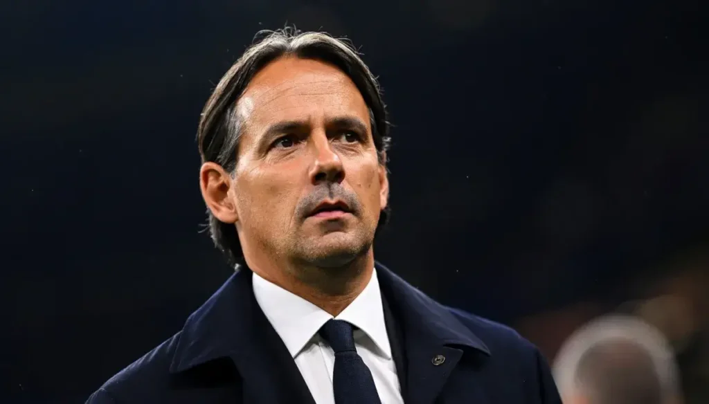 Simone Inzaghi, entraineur de l'Inter Milan